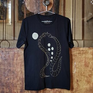 Moon Snakes - Black Ultrafine t-shirt